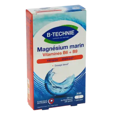 Aquatechnie Magnésium Marin B6 Gél B/40 à Saint-Gratien