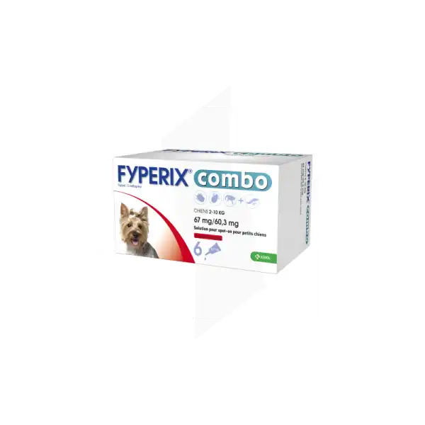 Fyperix Combo 67 Mg/60,3 Mg Solution Pour Spot-on Pour Petits Chiens, Solution Pour Spot-on