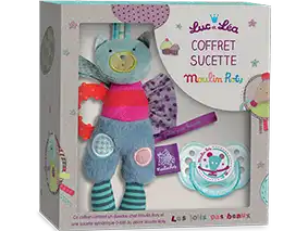 Coffret Doudou + Sucette 0-6 Mois"collection Capsule Moulin Roty" à ROMORANTIN-LANTHENAY