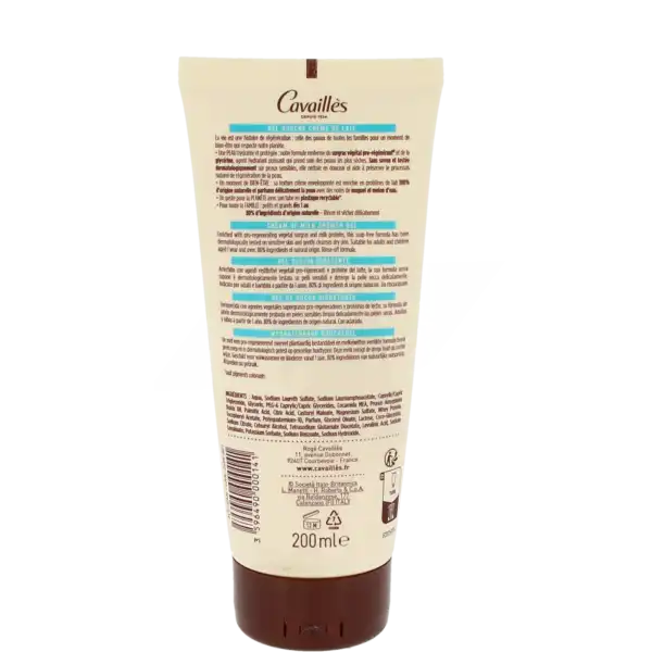 Rogé Cavaillès Gel Douche Lait Hydratant Crème De Lait T/200ml