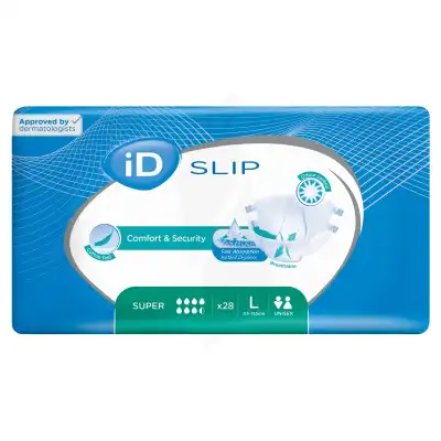 iD Slip Changes complets Super Taille L Sachet/28