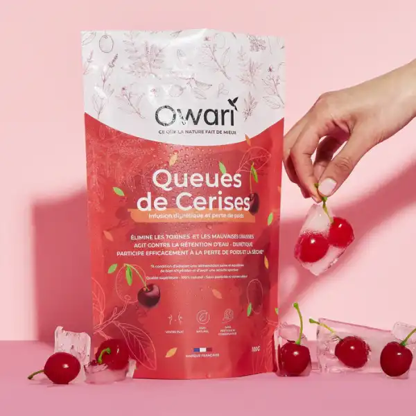Owari Queues De Cerises Infusion Sachet/50g