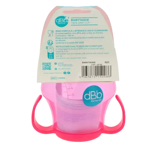 Dbb Remond Babytasse, Rose Translucide