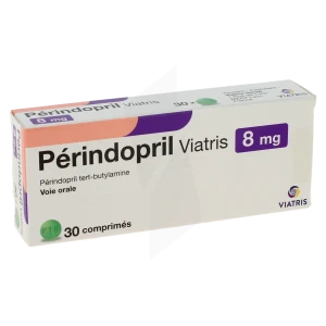 Perindopril Viatris 8 Mg, Comprimé