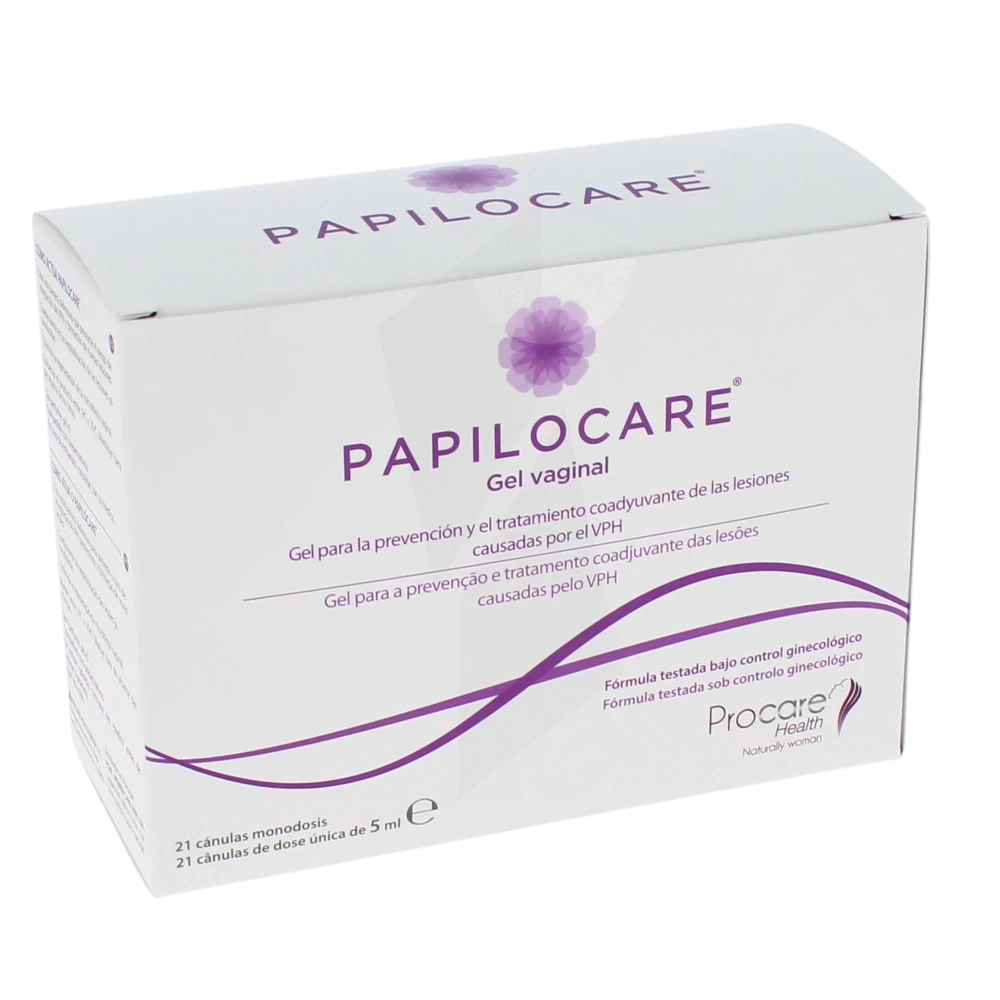 Papilocare Gel Vaginal Réépithélisant 21 Canules/5ml