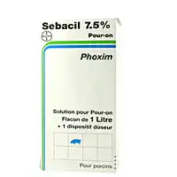 Sebacil 7,5 % Solution Externe Porcins Fl/5l à PINS-JUSTARET
