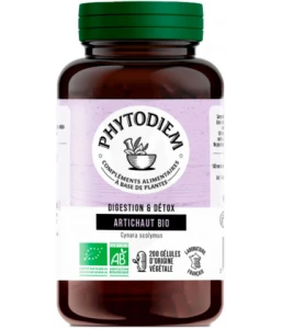 Phytodiem Artichaut Bio 290mg Gélules B/200