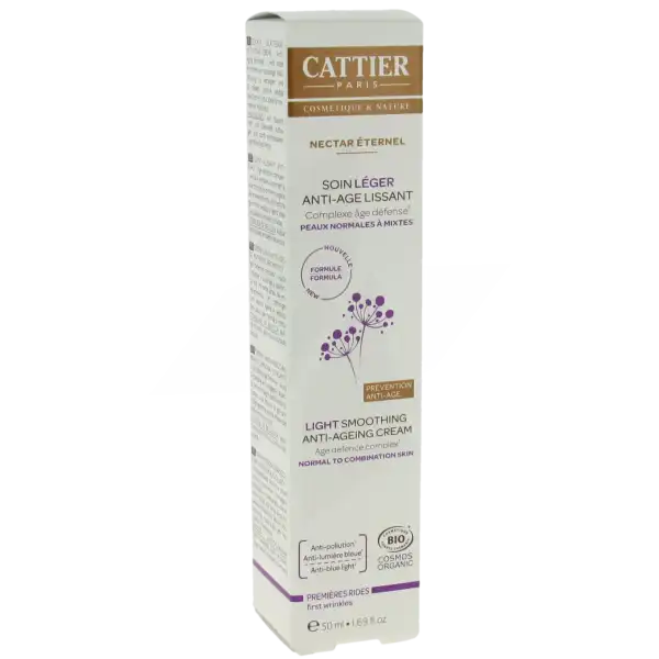 Cattier Nectar Eternel Cr Soin LÉger Anti-Âge Lissant Fl Airless/50ml