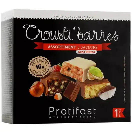 Protifast Barre Crousti Assorti 5