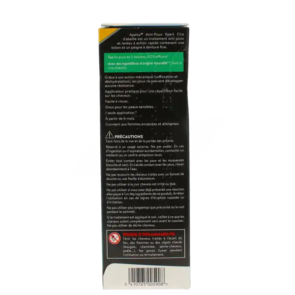 Apaisyl Anti-poux Xpert Cire D'abeille Lotion Falcon De 200 Ml