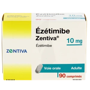 Ezetimibe Zentiva 10 Mg, Comprimé
