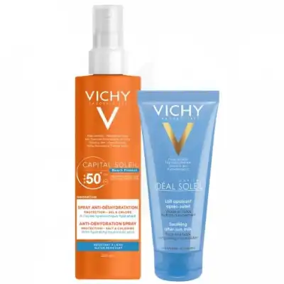 Vichy Capital Soleil Spf50+ Spray Protecteur Réhydratant Fl/200ml à LA VALETTE DU VAR