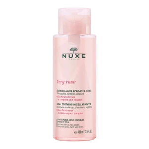Nuxe Very Rose Eau Micellaire Apaisante 3 En 1 Fl Pompe/400ml