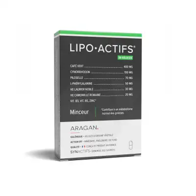 Aragan Synactifs Lipoactifs Gélules B/30 à AMBARÈS-ET-LAGRAVE