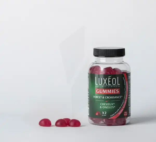 Luxéol Force & Croissance Cheveux & Ongles Gummies Pot/60