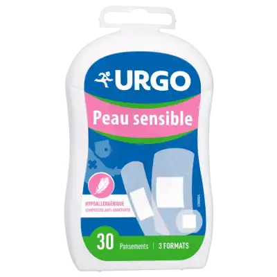 Urgo Pans Peau Sensible+ B/30 à Béziers