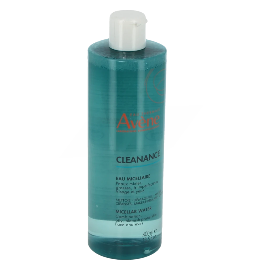 Avène Eau Thermale Cleanance Eau Micellaire Yeux Et Visage Fl/400ml