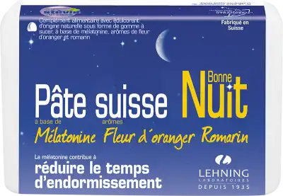 Lehning Pâte Suisse Pastilles à Sucer Bonne Nuit B/40 à Lesparre-Médoc