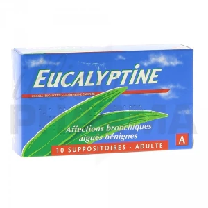 Eucalyptine Adultes, Suppositoire
