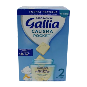 Gallia Calisma Pocket 2 Lait En Poudre 21sachets/24g