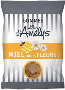 Les Douceurs D'amelys Gommes Miel Toutes Fleurs Sachet/100g
