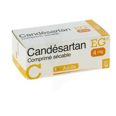Candesartan Eg 4 Mg, Comprimé Sécable à NOROY-LE-BOURG