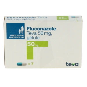 Fluconazole Teva 50 Mg, Gélule