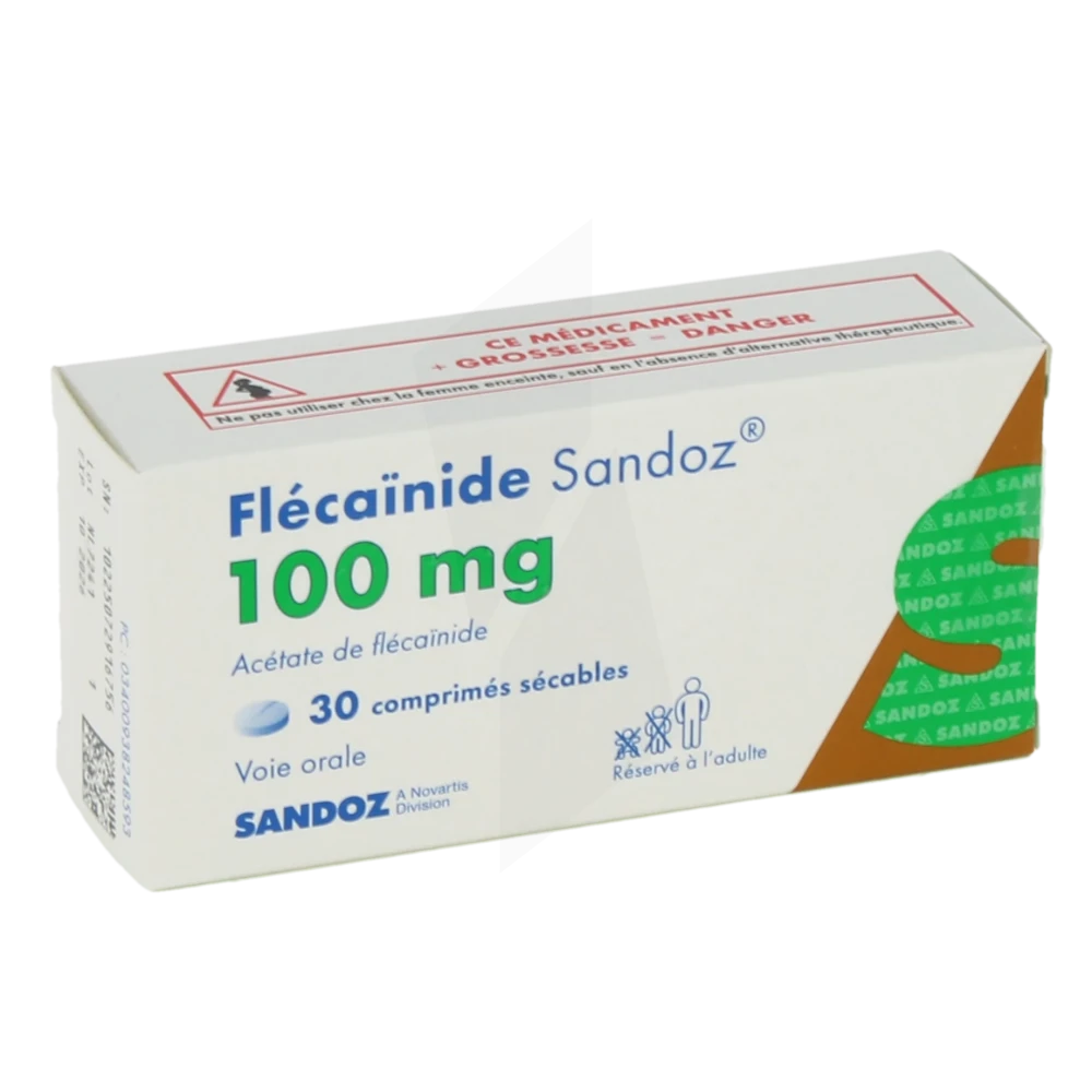 FlecaÏnide Sandoz 100 Mg, Comprimé Sécable