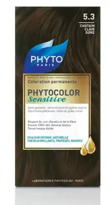 PHYTOCOLOR SENSITIVE N5.3 CHATAIN CLAIR DORE