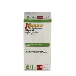 Keppra 100 Mg/ml, Solution Buvable