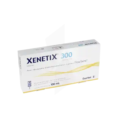 XENETIX 300 (300 mg d'Iode/mL), solution injectable