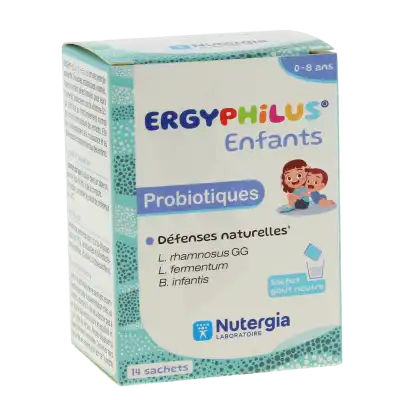 Nutergia Ergyphilus Enfants Défenses Naturelles Des Enfants Poudre 14 Sachets De 2 G à Soustons