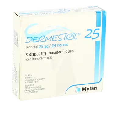 Dermestril 25 Microgrammes/24 Heures, Dispositif Transdermique à Agen