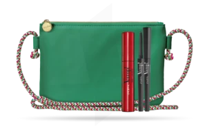 Pupa Crossbody Bag Vert Mascara Vamp Sexy Lashes + Eyepencil Vamp