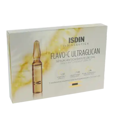 Isdin Flavo C Ultraglican Sérum 10 Ampoules/2ml à Gardanne