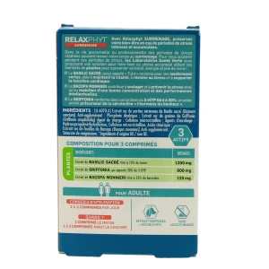 Santé Verte Serotisol Soulage Comprimés Stress Angoisse Boîte De 20