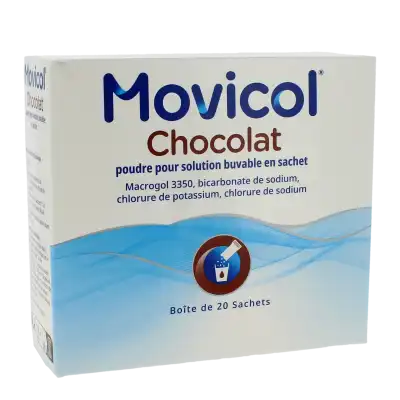 MOVICOL CHOCOLAT, poudre pour solution buvable en sachet
