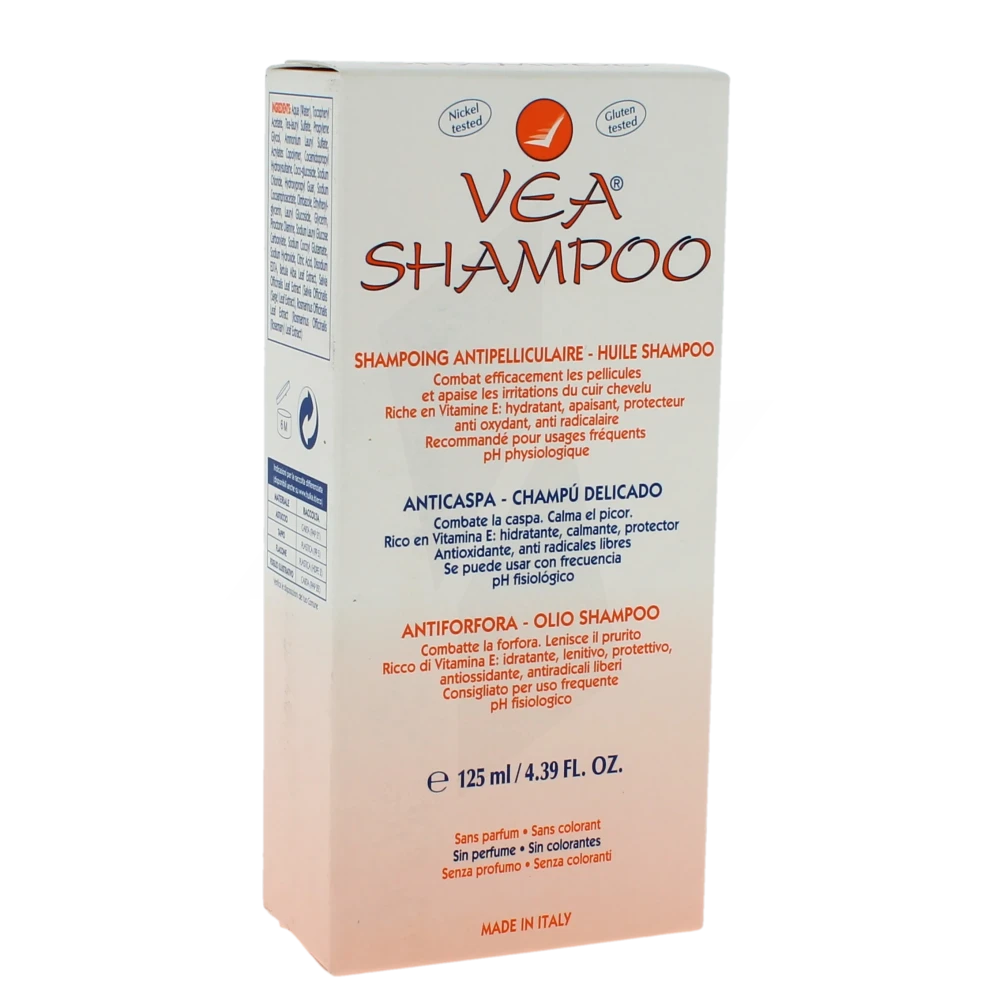 Vea Shampoo Shampooing Antipelliculaire Fl/125ml