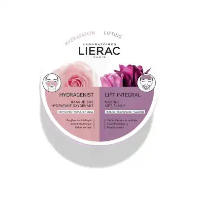 Liérac Masque Duo Hydragenist Lift Integral 2 Sachets/6ml à LE BARP