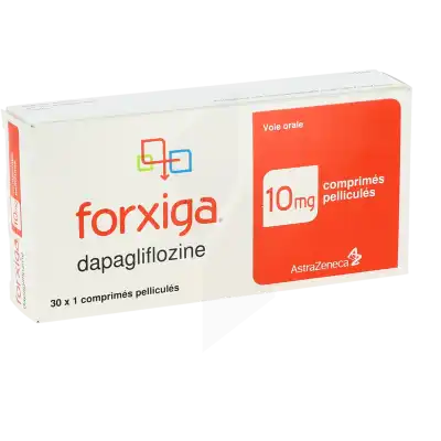 FORXIGA 10 mg, comprimé pelliculé