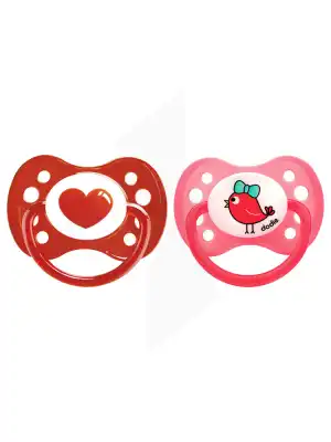 Dodie 2 Sucettes Anatomiques Silicone 6 Mois+ - Sirène & Flamand Rose à Auterive