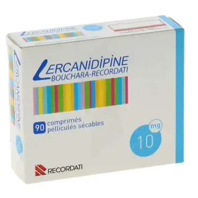 LERCANIDIPINE BOUCHARA-RECORDATI 10 mg, comprimé pelliculé sécable