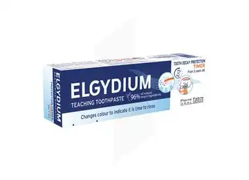 Elgydium Kids PÂte Dentifrice Chrono/timer T/50ml à AMBARÈS-ET-LAGRAVE