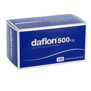Daflon 500 Mg Cpr Pell Plq/120