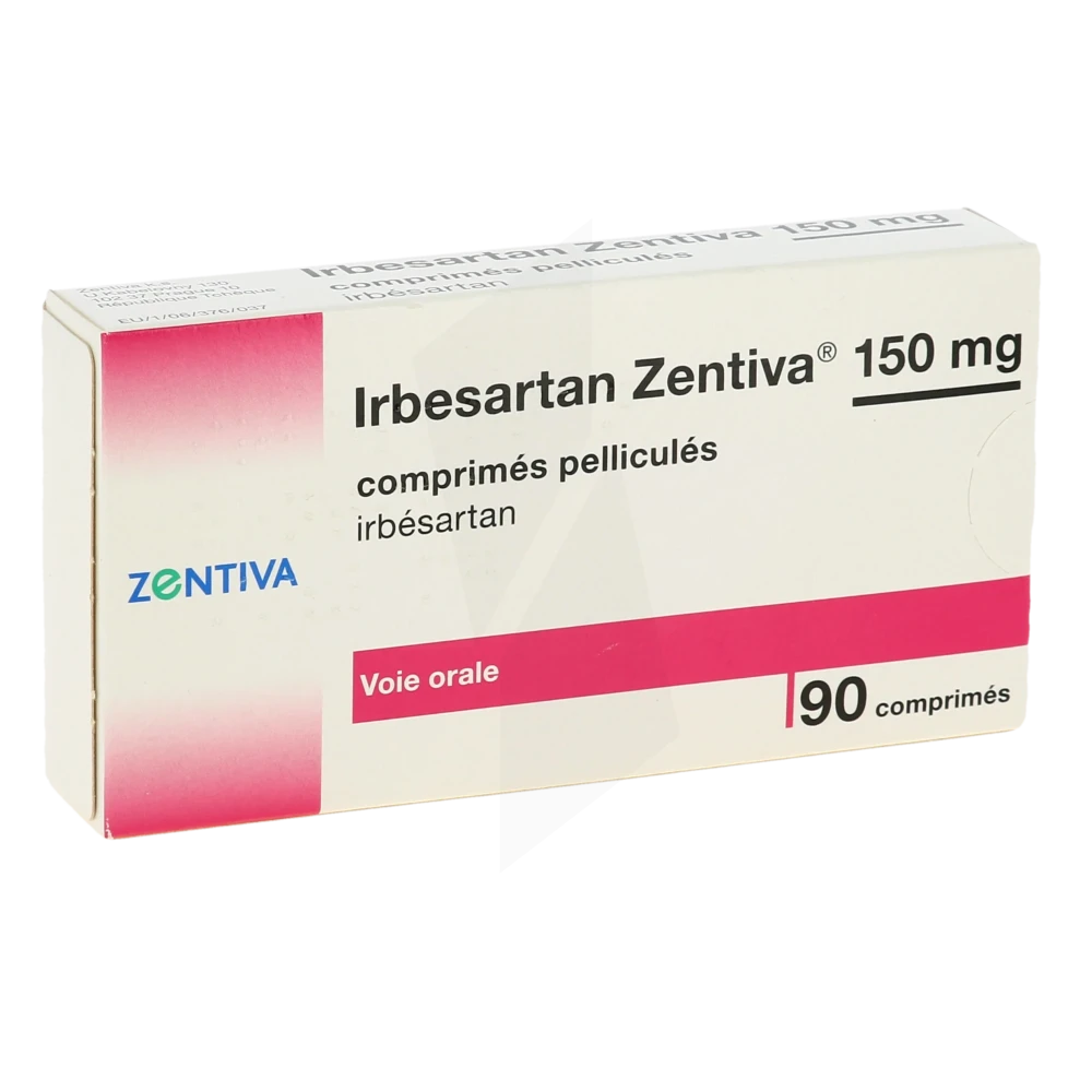 Irbesartan Zentiva 150 Mg, Comprimé Pelliculé