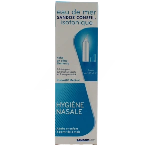 Sandoz Conseil Eau De Mer Spray Isotonique 100ml