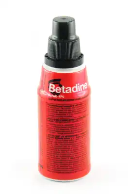 Betadine Scrub 4 Pour Cent, Solution Pour Application Cutanée (moussante) à POISY
