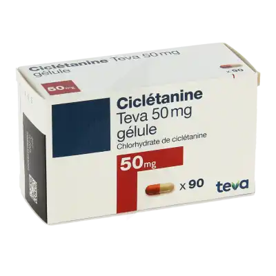 Cicletanine Teva 50 Mg, Gélule à NOROY-LE-BOURG