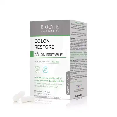 Acheter Biocyte Colon Restore Gélules B/30 à Angers