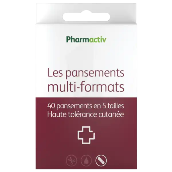 Pharmactiv Pansement Multi-formats 5 Tailles B/40